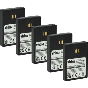 vhbw 5x Battery Replacement for Alcatel 3BN78404AA for Wireless Landline Phone (950 mAh, 3.7 V, Li-Ion) black vhbw 5x Battery Replacement for Alcatel 3BN78404AA for Wireless Landline Phone (950 mAh, 3.7 V, Li-Ion) black