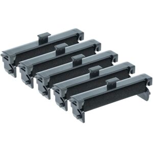 Vhbw - 5x Ink Roller Black compatible with Texas Instruments 5142 iii, ti 5135 Cash Register, Calculator Vhbw - 5x Ink Roller Black compatible with Texas Instruments 5142 iii, ti 5135 Cash Register, Calculator