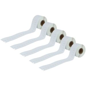 Vhbw - 5x Label Roll 38mm x 190mm (110 Label) compatible with Dymo LabelWriter 330 Turbo ii, 400 Duo Label Maker White Vhbw - 5x Label Roll 38mm x 190mm (110 Label) compatible with Dymo LabelWriter 330 Turbo ii, 400 Duo Label Maker White