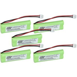 vhbw 5x Replacement Battery compatible with Medion Life S63036, S63064, S63082, X63003, S63075, S63182 Wireless Landline Phone (500mAh, 2.4 V, NiMH) vhbw 5x Replacement Battery compatible with Medion Life S63036, S63064, S63082, X63003, S63075, S63182 Wireless Landline Phone (500mAh, 2.4 V, NiMH)