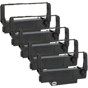 Vhbw - 5x Ribbon Cartridge compatible with g + k Datensysteme gk 400 Shop, gk 400 Start, srp 275 ag Dot Matrix, Receipt Printer - Purple Ink Ribbon Vhbw - 5x Ribbon Cartridge compatible with g + k Datensysteme gk 400 Shop, gk 400 Start, srp 275 ag Dot Matrix, Receipt Printer - Purple Ink Ribbon