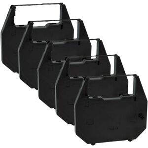 Vhbw - 5x Ribbon Cartridge compatible with Olympia Startype, sm 5200, Personal Writer, Mastertype 2 Dot Matrix, Receipt Printer - Black Ink Ribbon Vhbw - 5x Ribbon Cartridge compatible with Olympia Startype, sm 5200, Personal Writer, Mastertype 2 Dot Matrix, Receipt Printer - Black Ink Ribbon