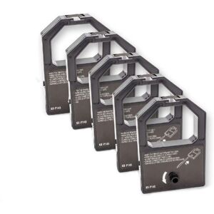 vhbw 5x Ribbon Cartridge compatible with Panasonic KX-P1090i, KX-P1090, KX-P1091, KX-P1091i Dot Matrix, Receipt Printer - Black Ink Ribbon vhbw 5x Ribbon Cartridge compatible with Panasonic KX-P1090i, KX-P1090, KX-P1091, KX-P1091i Dot Matrix, Receipt Printer - Black Ink Ribbon