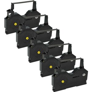 5x Ribbon Cartridge Replacement for Nakajima F018702 for Dot Matrix, Receipt Printer Typewriter - Carbon Band, Black Ink Ribbon - Vhbw 5x Ribbon Cartridge Replacement for Nakajima F018702 for Dot Matrix, Receipt Printer Typewriter - Carbon Band, Black Ink Ribbon - Vhbw