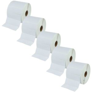 Vhbw - 5x Thermal Label Roll 25.4mm x 76.2mm (2000 Label) compatible with Citizen CLP-621 Label Maker - Self-Adhesive White Vhbw - 5x Thermal Label Roll 25.4mm x 76.2mm (2000 Label) compatible with Citizen CLP-621 Label Maker - Self-Adhesive White