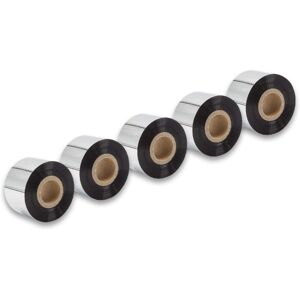 Vhbw - 5x Thermal Ribbon compatible with Valentin Vario 107/12, 104/8 Label Printer, 40 mm x 300 m, Wax-Plus, Black Vhbw - 5x Thermal Ribbon compatible with Valentin Vario 107/12, 104/8 Label Printer, 40 mm x 300 m, Wax-Plus, Black