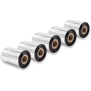 Vhbw - 5x Thermal Ribbon compatible with Zebra Xi4, Xi220, Xi170, Xi140 Label Printer, 100 mm x 300 m, Wax-Plus, Black Vhbw - 5x Thermal Ribbon compatible with Zebra Xi4, Xi220, Xi170, Xi140 Label Printer, 100 mm x 300 m, Wax-Plus, Black