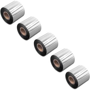 Vhbw - 5x Thermal Ribbon compatible with Datamax Honeywell Perfomance Label Printer, 60 mm x 300 m, Wax Resin, Black Vhbw - 5x Thermal Ribbon compatible with Datamax Honeywell Perfomance Label Printer, 60 mm x 300 m, Wax Resin, Black