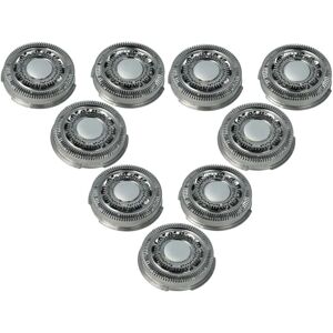 vhbw 9x Replacement Shaver Heads compatible with Philips S9000, S9021, S9031, S9041, S9111, S9112, S8980, S8950/91 Electric Shaver Silver vhbw 9x Replacement Shaver Heads compatible with Philips S9000, S9021, S9031, S9041, S9111, S9112, S8980, S8950/91 Electric Shaver Silver