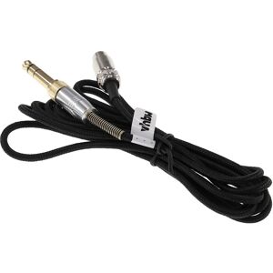 Vhbw - Audio aux Cable compatible with akg K240 Studio Headphones - Audio Cable, 3.5 mm Jack to 6.3 mm, 2 m Black Vhbw - Audio aux Cable compatible with akg K240 Studio Headphones - Audio Cable, 3.5 mm Jack to 6.3 mm, 2 m Black