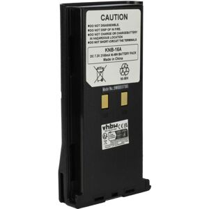 vhbw Battery compatible with Kenwood TK-490, TK-5400, TK-481, TK-480, TK-390, TK-410 Radio, Walkie-Talkie (2100mAh, 7.2 V, NiMH) vhbw Battery compatible with Kenwood TK-490, TK-5400, TK-481, TK-480, TK-390, TK-410 Radio, Walkie-Talkie (2100mAh, 7.2 V, NiMH)