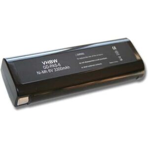 Vhbw - Battery compatible with Paslode Impulse imct, IM325/80 ctq, IM250S, IM350 Li, IM250-F1611, IM-350 Power Tools (3300 mAh, NiMH, 6 v) Vhbw - Battery compatible with Paslode Impulse imct, IM325/80 ctq, IM250S, IM350 Li, IM250-F1611, IM-350 Power Tools (3300 mAh, NiMH, 6 v)