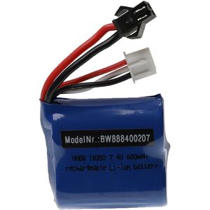 Vhbw - Battery compatible with Syma Q2, Q3 Model Making Device (600mAh, 7.4 v, Li-ion, 40 x 38 x 21 mm) Vhbw - Battery compatible with Syma Q2, Q3 Model Making Device (600mAh, 7.4 v, Li-ion, 40 x 38 x 21 mm)