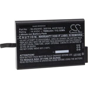 Battery Replacement for Inspired Energy NI2020, NI2020A24, NI2020ED, NI2020ED26 for Medical Equipment (7800mAh, 14.4V, Li-Ion) - Vhbw Battery Replacement for Inspired Energy NI2020, NI2020A24, NI2020ED, NI2020ED26 for Medical Equipment (7800mAh, 14.4V, Li-Ion) - Vhbw