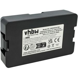 vhbw Battery Replacement for McCulloch 590 81 01-0X, 590 81 01-04, 5931141-02, 590 81 01-05, 5931141-01 for Robotic Lawnmower (2Ah, 18 V, Li-Ion) vhbw Battery Replacement for McCulloch 590 81 01-0X, 590 81 01-04, 5931141-02, 590 81 01-05, 5931141-01 for Robotic Lawnmower (2Ah, 18 V, Li-Ion)