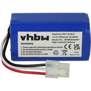 vhbw Battery for Miele - 09793462, EBGETRHF000309, EBGETRHA005823 - for Robot Vacuum Cleaners vhbw Battery for Miele - 09793462, EBGETRHF000309, EBGETRHA005823 - for Robot Vacuum Cleaners