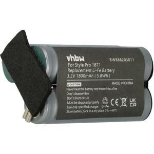 Vhbw - Battery Replacement for Moser 1871-0071 for Electric Hair Trimmer (1800 mAh, 3.2 v, LiFePO4) Vhbw - Battery Replacement for Moser 1871-0071 for Electric Hair Trimmer (1800 mAh, 3.2 v, LiFePO4)