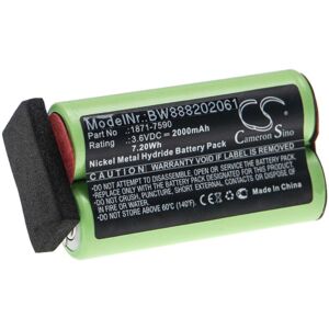 Vhbw - 1x Battery Replacement for Moser 1871-7590 for Electric Hair Trimmer (2000mAh, 3.6 v, NiMH) Vhbw - 1x Battery Replacement for Moser 1871-7590 for Electric Hair Trimmer (2000mAh, 3.6 v, NiMH)