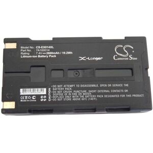 Vhbw - Battery Replacement for ONeil 7A100014-1, DPR78-3002-01 for Printer Copier Scanner Label Maker (2600mAh, 7.4V, Li-Ion) Vhbw - Battery Replacement for ONeil 7A100014-1, DPR78-3002-01 for Printer Copier Scanner Label Maker (2600mAh, 7.4V, Li-Ion)