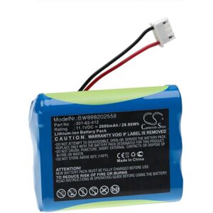 vhbw Battery for Peaktech 301-62-412 - 2600mAh, 11.1V Li-Ion vhbw Battery for Peaktech 301-62-412 - 2600mAh, 11.1V Li-Ion