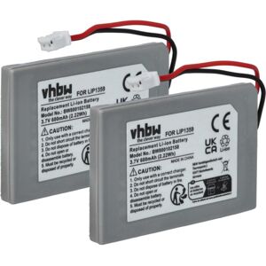 Vhbw - Battery Replacement for Sony Lip1359, Lip1472, Lip1859 for Games Console Controller (600mAh, 3.7V, Li-Ion) Vhbw - Battery Replacement for Sony Lip1359, Lip1472, Lip1859 for Games Console Controller (600mAh, 3.7V, Li-Ion)
