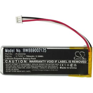 Vhbw - Battery Replacement for SteelSeries PL602258 for Games Console Controller(700mAh, 3.7 v, Li-polymer) Vhbw - Battery Replacement for SteelSeries PL602258 for Games Console Controller(700mAh, 3.7 v, Li-polymer)