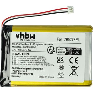Vhbw - Battery Replacement for Tigerbox 795273PL for Music Box (4000mAh, 3.7 v, Li-polymer) Vhbw - Battery Replacement for Tigerbox 795273PL for Music Box (4000mAh, 3.7 v, Li-polymer)
