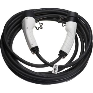 Vhbw - Charging Cable Type 2-Type 2 compatible with Renault Rafale phev, 5 e-tech Electric Car - Connector Cable, 3-Phase, 16 a, 11 kW, 10 m Vhbw - Charging Cable Type 2-Type 2 compatible with Renault Rafale phev, 5 e-tech Electric Car - Connector Cable, 3-Phase, 16 a, 11 kW, 10 m
