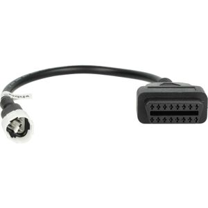 vhbw Yamaha Aerox 50 4T OBD Adapter - 40cm Black/White vhbw Yamaha Aerox 50 4T OBD Adapter - 40cm Black/White