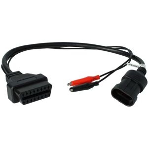 vhbw OBD2 Adapter 3Pin OBD1 to OBD2 compatible with Lancia Vehicle, Car - 30 cm vhbw OBD2 Adapter 3Pin OBD1 to OBD2 compatible with Lancia Vehicle, Car - 30 cm