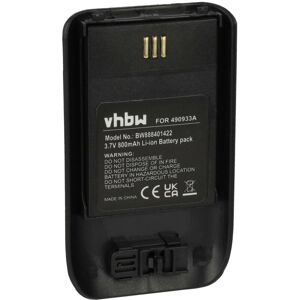 vhbw Battery compatible with Ascom D63, DH7, DECT 3735, i63 Wireless Landline Phone (800 mAh, 3.7 V, Li-Ion) black vhbw Battery compatible with Ascom D63, DH7, DECT 3735, i63 Wireless Landline Phone (800 mAh, 3.7 V, Li-Ion) black