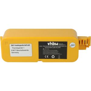 vhbw Replacement Battery compatible with iRobot Roomba 40901, 400, 405, 410, 4000, 4100, 4105, 4110, 415, 416, 4130, 4150 Vacuum Cleaner Yellow vhbw Replacement Battery compatible with iRobot Roomba 40901, 400, 405, 410, 4000, 4100, 4105, 4110, 415, 416, 4130, 4150 Vacuum Cleaner Yellow