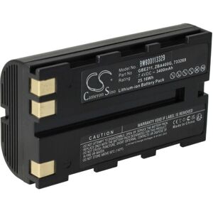 VHBW Leica Tps400 Tps700 Tps800 Ts02 Battery - Rechargeable Li-ion 3400mAh VHBW Leica Tps400 Tps700 Tps800 Ts02 Battery - Rechargeable Li-ion 3400mAh