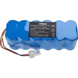vhbw Replacement Battery compatible with Samsung Navibot VR5000 Home Cleaner (1500mAh, 14.4 V, NiMH) vhbw Replacement Battery compatible with Samsung Navibot VR5000 Home Cleaner (1500mAh, 14.4 V, NiMH)