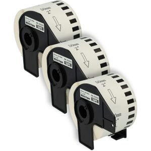 Vhbw - 3x Label Roll with Holder 50mm x 30.48m (1 Label) compatible with Brother pt QL-1110 Label Maker - Premium White Vhbw - 3x Label Roll with Holder 50mm x 30.48m (1 Label) compatible with Brother pt QL-1110 Label Maker - Premium White