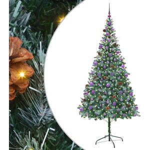 Artificial Christmas Tree with Stand Green 210 cm PVC and Steel vidaXL Artificial Christmas Tree with Stand Green 210 cm PVC and Steel vidaXL