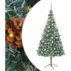 Artificial Christmas Tree with Stand Green 210 cm PVC and Steel vidaXL Artificial Christmas Tree with Stand Green 210 cm PVC and Steel vidaXL