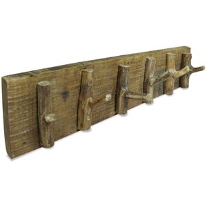 Coat Rack Mixed Recycled Wood 60x15 cm vidaXL Coat Rack Mixed Recycled Wood 60x15 cm vidaXL