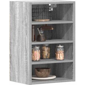 Hanging Cabinet Riga Grey Sonoma 40x29.5x60 cm Engineered Wood Vidaxl Hanging Cabinet Riga Grey Sonoma 40x29.5x60 cm Engineered Wood Vidaxl