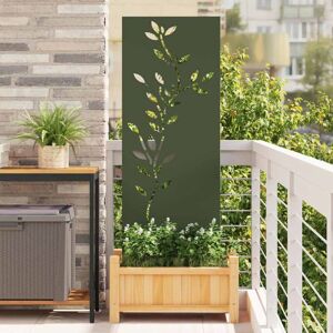 Garden Decorative Panel Olive green 50 x 140 cm Vidaxl Garden Decorative Panel Olive green 50 x 140 cm Vidaxl