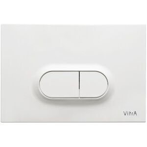 Vitra - Loop o two-touch flush plate, Gloss White (740-0500) Vitra - Loop o two-touch flush plate, Gloss White (740-0500)