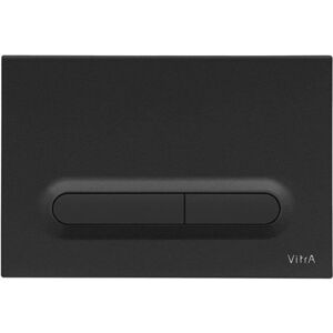 Loop t Dual flush plate, matt black (740-0711) - Vitra Loop t Dual flush plate, matt black (740-0711) - Vitra