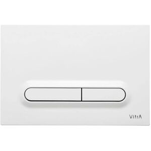 Loop t Dual Flush Plate, White high gloss (740-0700) - Vitra Loop t Dual Flush Plate, White high gloss (740-0700) - Vitra