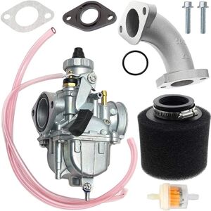 GOTRAYS VM22 26mm Carburetor Replacement For Mikuni Intake Pipe Pit Dirt Bike 110cc 125cc 140cc Engines Motorcycle Parts For Lifan For Apollo For Thumpstar GOTRAYS VM22 26mm Carburetor Replacement For Mikuni Intake Pipe Pit Dirt Bike 110cc 125cc 140cc Engines Motorcycle Parts For Lifan For Apollo For Thumpstar