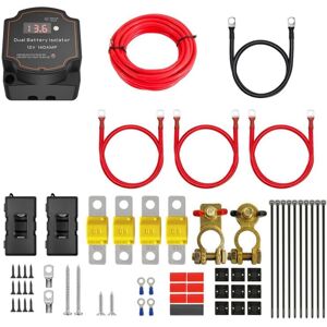 Tlily - Voltage Sensitive Split Charge Relay Set 12V140A 5 Meters Tlily - Voltage Sensitive Split Charge Relay Set 12V140A 5 Meters