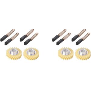 TLILY W10112253 9706416 Motor Brush W10380496 4162897 Mixer Worm Drive Gear For Kitchenaid Stand & 2 Pair of Motor Brushes X2 I500036487 TLILY W10112253 9706416 Motor Brush W10380496 4162897 Mixer Worm Drive Gear For Kitchenaid Stand & 2 Pair of Motor Brushes X2 I500036487