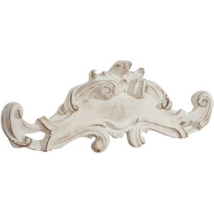 Biscottini - W106xDP7x23cm Made in Italy sized antiqued white finish Biscottini - W106xDP7x23cm Made in Italy sized antiqued white finish