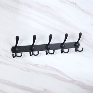 AOUGO Wall coat rack wall hooks wardrobe stainless steel towel holder for wall mounting for coats towels bathrobes hats clothing bathrobes wardrobes AOUGO Wall coat rack wall hooks wardrobe stainless steel towel holder for wall mounting for coats towels bathrobes hats clothing bathrobes wardrobes