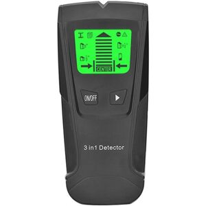 Cyslmuk - Wall Detector, 3 in 1 Wired Metal Detector, Wood Wire Wall Center Finder, Black ac Metal Scanner Kit Cyslmuk - Wall Detector, 3 in 1 Wired Metal Detector, Wood Wire Wall Center Finder, Black ac Metal Scanner Kit