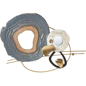 BELIANI Wall Decor NEPTUNIUM Metal 62 cm Multicolour BELIANI Wall Decor NEPTUNIUM Metal 62 cm Multicolour